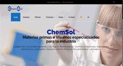 Desktop Screenshot of chemsol.net